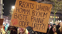 Demo gegen Rechts